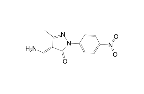 (4Z)-4-(Aminomethylene)-5-methyl-2-(4-nitrophenyl)-2,4-dihydro-3H-pyrazol-3-one