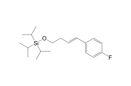 (E)-Triisopropyl-[4-(4-fluorophenyl)but-3-enyloxy]silane