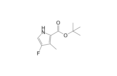 t-Butyl 4-fluoro-3-methyl-2-pyrrolecarboxylate