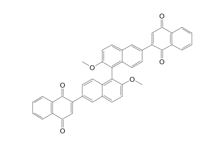 (R)-6,6'-Di(naphthalene-1,4-dione-2-yl)-2,2'-dimethoxy-1,1'-binaphthyl