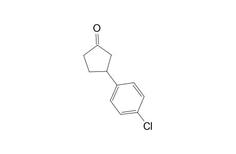 3-(4-Chlorophenyl)cyclopentanone