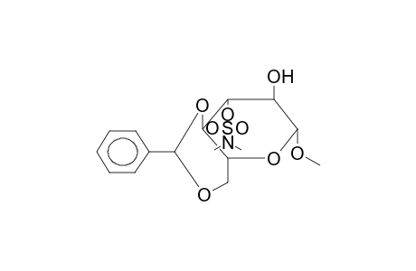 METHYL 4,6-O-BENZYLIDENE-BETA-D-GLUCOPYRANOSIDE, 3-DIMETHYLAMIDOSULPHATE