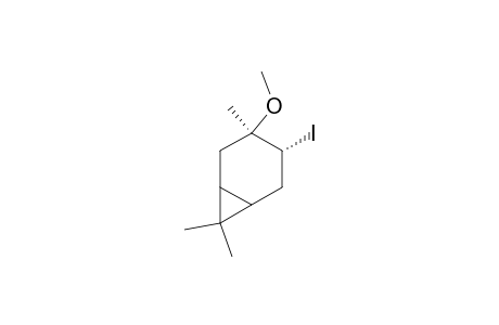 (1S,3R,4R,6R)-4-Iodo-3-methoxy-3,7,7-trimethylbicyclo[4.1.0]heptane