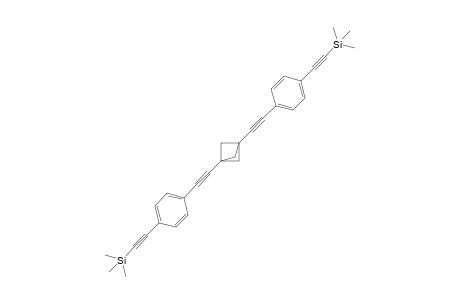 1,3-Bis({4-[(trimethylsilyl)ethynyl]phenyl}ethynyl)bicyclo[1.1.1]-pentane