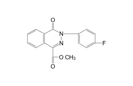3,4-DIHYDRO-3-(p-FLUOROPHENYL)-4-OXO-1-PHTHALAZINECARBOXYLIC ACID, METHYL ESTER