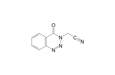 3,4-dihydro-4-oxo-1,2,3-benzotriazine-3-acetonitrile