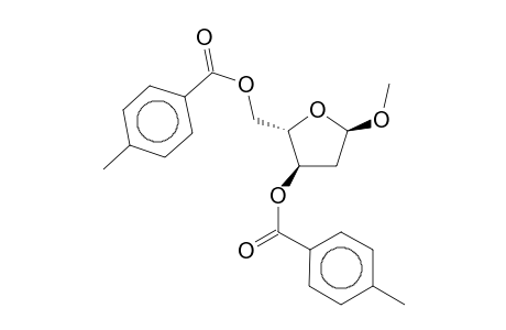 Methyl-3,5-di-O-(4-methyl-benzoyl)-2-deoxy-b-l-arabinofuranoside
