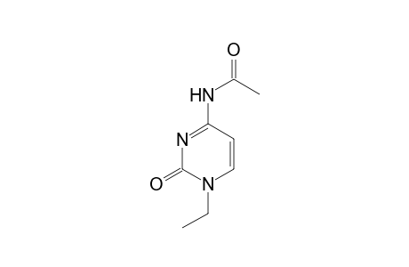 4-Acetylamino-1-ethyl-2(1H)pyrimidine