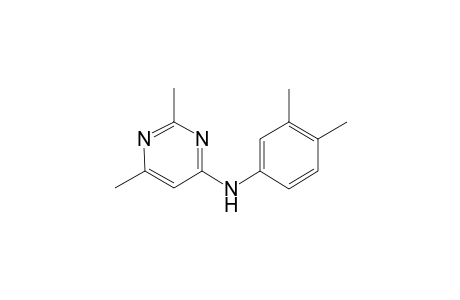 (3,4-Dimethyl-phenyl)-(2,6-dimethyl-pyrimidin-4-yl)-amine