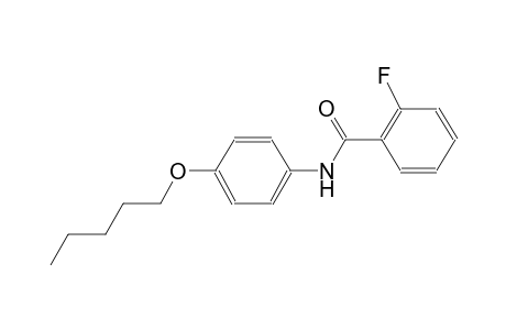 benzamide, 2-fluoro-N-[4-(pentyloxy)phenyl]-