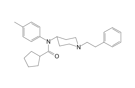 N-4-Methylphenyl-N-[1-(2-phenylethyl)piperidin-4-yl]cyclopentanecarboxamide