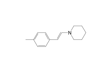 1-[(E)-2-(4-methylphenyl)ethenyl]piperidine
