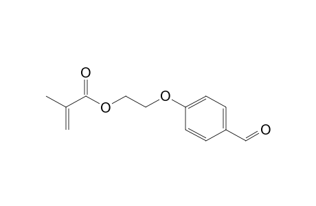 2-Propenoic acid, 2-methyl-, 2-(4-formylphenoxy)ethyl ester
