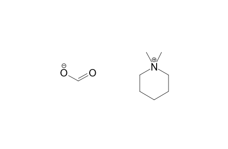 Piperidinium, 1,1-dimethyl-Piperidinium, 1,1-dimethyl-, formate