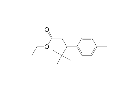 Benzenepropanoic acid, .beta.-(1,1-dimethylethyl)-4-methyl-, ethyl ester