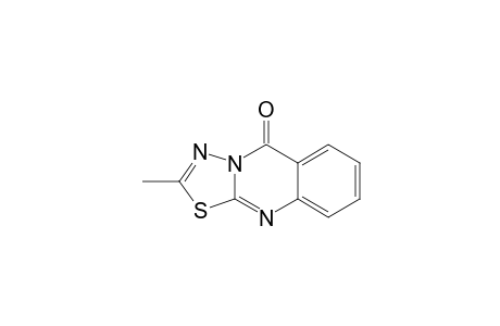 5H-1,3,4-Thiadiazolo[2,3-b]quinazolin-5-one, 2-methyl-