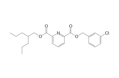 2,6-Pyridinedicarboxylic acid, 3-chlorobenzyl 2-propylpentyl ester