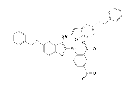 2-(2,4-DINITROPHENYLSELENYL)-5-BENZYLOXY-3-(5-BENZYLOXYBENZO-[B]-FURAN-2-YLSELENYL)-BENZO-[B]-FURAN