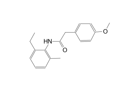N-(2-ethyl-6-methylphenyl)-2-(4-methoxyphenyl)acetamide