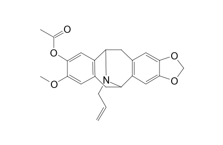 O-Acetyl-N-allylnorcaryachine