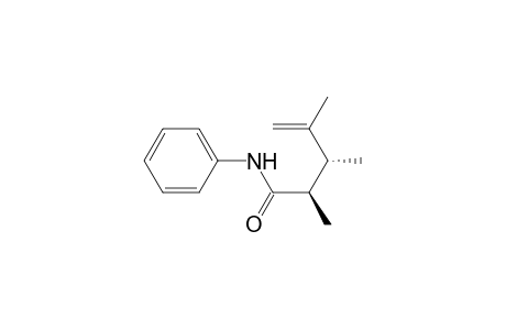 4-Pentenamide, 2,3,4-trimethyl-N-phenyl-, (R*,R*)-