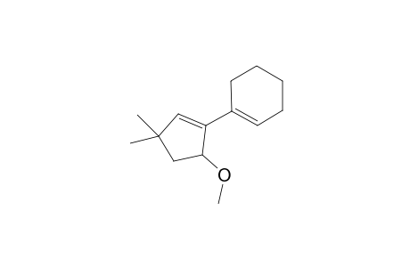 1-(5-Methoxy-3,3-dimethylcyclopent-1-en-1-yl)cyclohex-1-ene