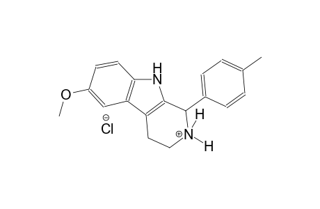 6-methoxy-1-(4-methylphenyl)-2,3,4,9-tetrahydro-1H-beta-carbolin-2-ium chloride
