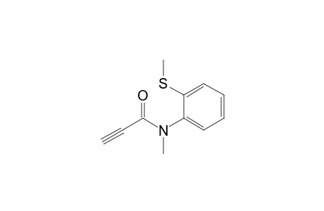 N-Methyl-N-[2-(methylthio)phenyl]propiolamide