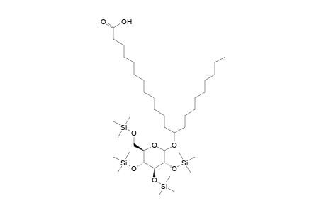 Docosanoic acid, 13-[[2,3,4,6-tetrakis-O-(trimethylsilyl)-D-glucopyranosyl]oxy]-