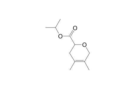 (+)-Isopropyl 4,5-dimethyl-3,6-dihydro-2H-pyran-2-carboxylate