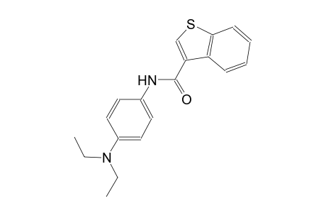 N-[4-(diethylamino)phenyl]-1-benzothiophene-3-carboxamide