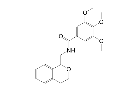N-(3,4-dihydro-1H-2-benzopyran-1-ylmethyl)-3,4,5-trimethoxybenzamide