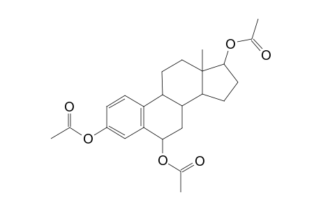 Estra-1,3,5(10)-triene-3,6,17-triol, triacetate, (6.beta.,17.beta.)-