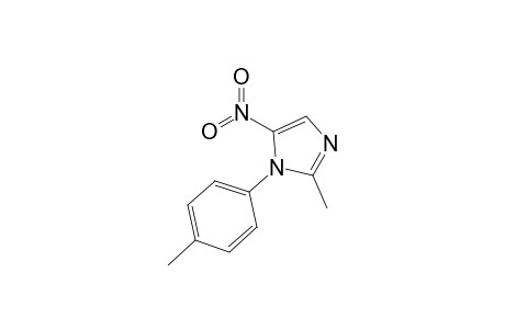 2-Methyl-1-(4-methylphenyl)-5-nitro-imidazole