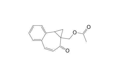 Benzo[a]cyclopropa[c]cyclohepten-2(1H)-one, 1a-[(acetyloxy)methyl]-1a,8b-dihydro-, cis-