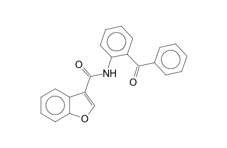 Benzofuran-3-carboxamide, N-(2'-benzoylphenyl)-