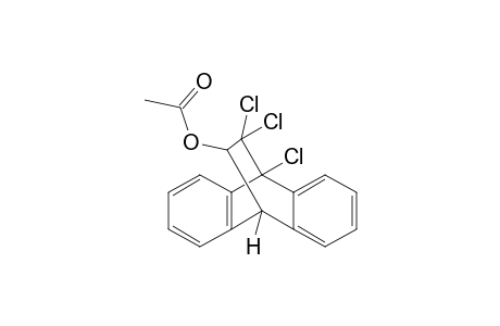 9,10-dihydro-9,12,12-trichloro-9,10-ethanoanthracen-11-ol, acetate