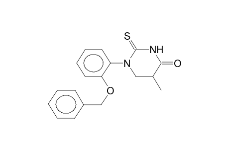 1-(2-BENZYLOXYPHENYL)-5-METHYLDIHYDRO-4(1H,3H)-PYRIMIDINON-2-THIONE (C-N ISOMER 1)
