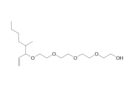 Tetraethylene glycol mono-2-hexylallyl ether