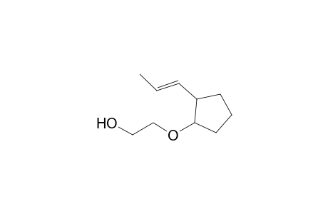 1-(Prop-1'-enyl)-2-[(2"-hydroxy)ethoxy]cyclopentane