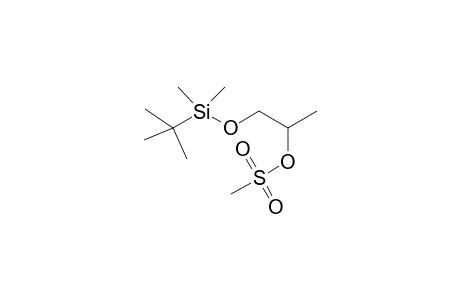 1-[tert-butyl(dimethyl)silyl]oxypropan-2-yl methanesulfonate