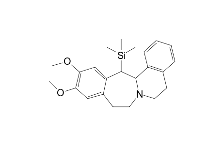 (11,12-dimethoxy-5,6,8,9,14,14a-hexahydroisoquinolino[1,2-b][3]benzazepin-14-yl)-trimethyl-silane