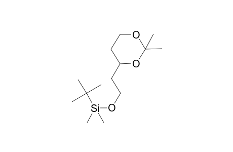tert-Butyl-[2-(2,2-dimethyl-1,3-dioxan-4-yl)ethoxy]-dimethyl-silane