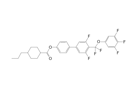 4'-[Difluoro(3,4,5-trifluorophenoxy)methyl]-3',5'-difluoro-4-biphenol-4-n-propylcyclohexyl formate