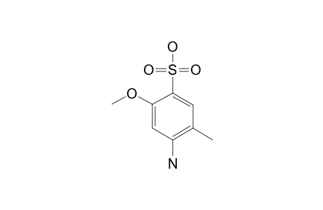 2-AMINO-4-METHOXY-5-SULFONIC-ACID-TOLUENE