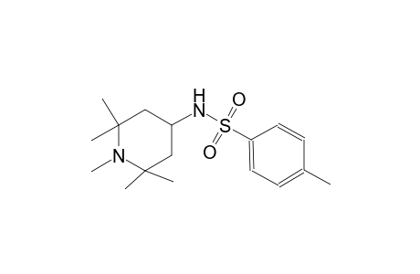 4-methyl-N-(1,2,2,6,6-pentamethyl-4-piperidinyl)benzenesulfonamide