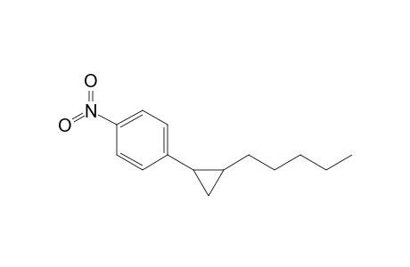 1-Pentyl-2-(4-nitrophenyl)cyclopropane