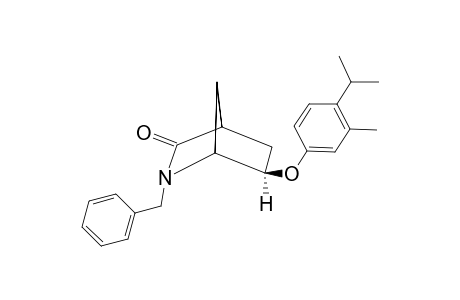 2-Benzyl-3-oxo-6-exo-(3-methyl-4-isopropyl-phenoxy)-2-azabicyclo-[2.2.1]-heptane