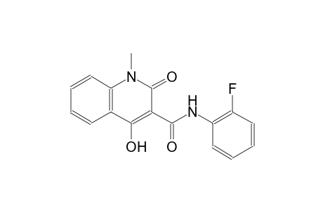 N-(2-fluorophenyl)-4-hydroxy-1-methyl-2-oxo-1,2-dihydro-3-quinolinecarboxamide