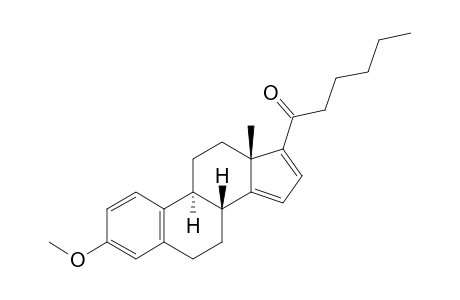 21-Butyl-3-methoxy-19-nor-pregna-1,3,5(10),14,16-pentaen-20-one